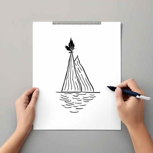 a water colored image of native American tribes hunting.