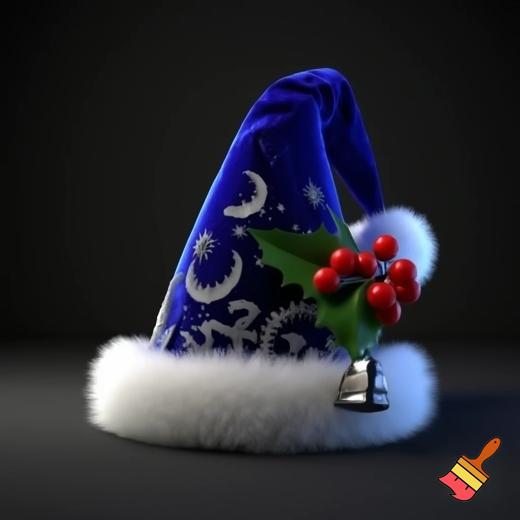 A wizard Christmas hat
