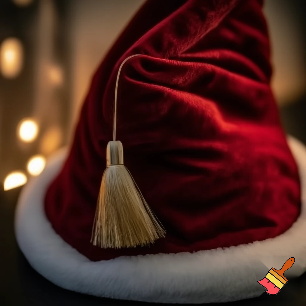 Christmas wizard hat