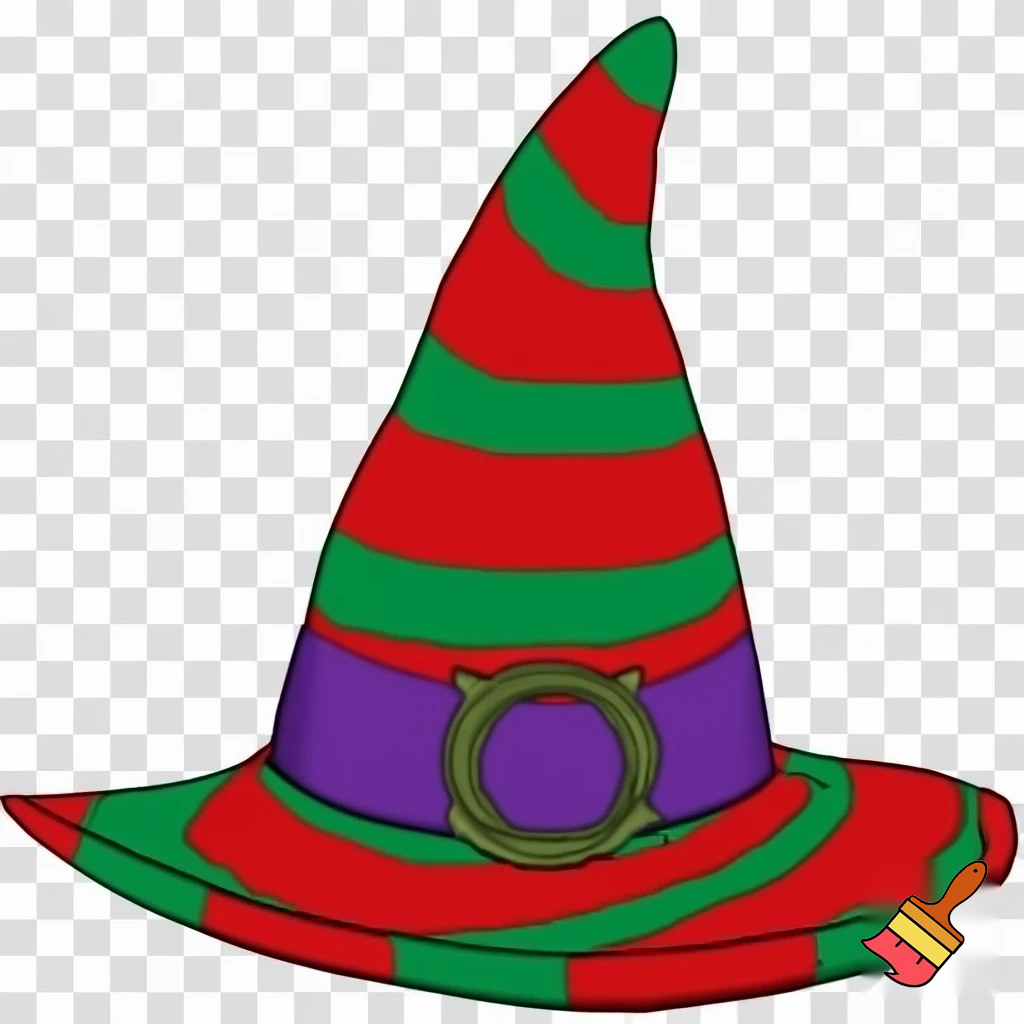 Christmas wizard hat