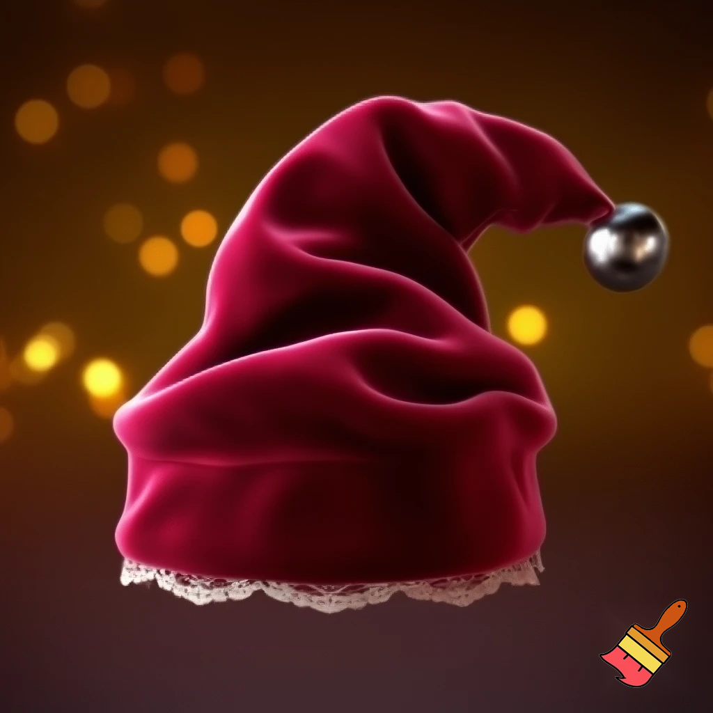 Christmas hat velvet elf on the shelf hat velvet