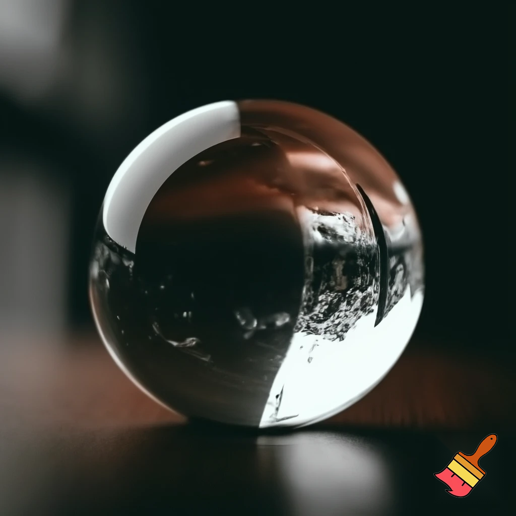 Stick crystal ball