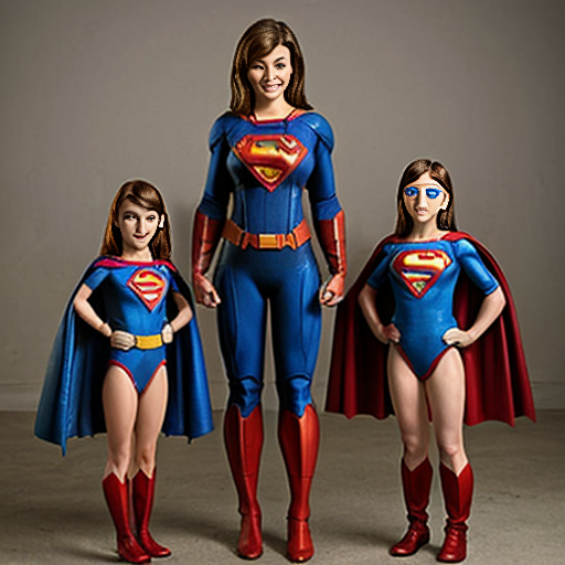 Elastigirl with the little girl who turned into a grown up superhero sidekick girl who has the same stretchy powers and the same age and height just like her meet the other superheroes who are Stratogale and Voyd.