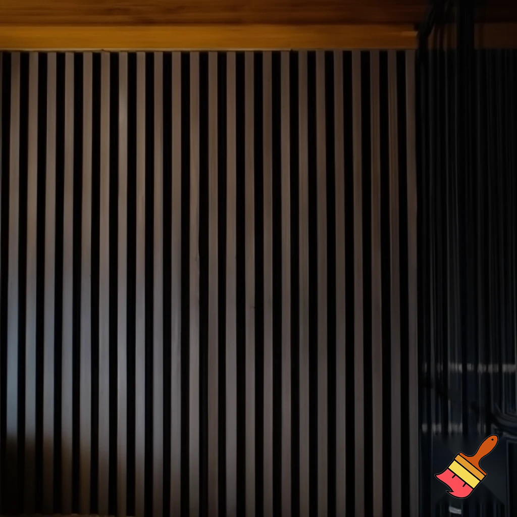 wall of a restaurant