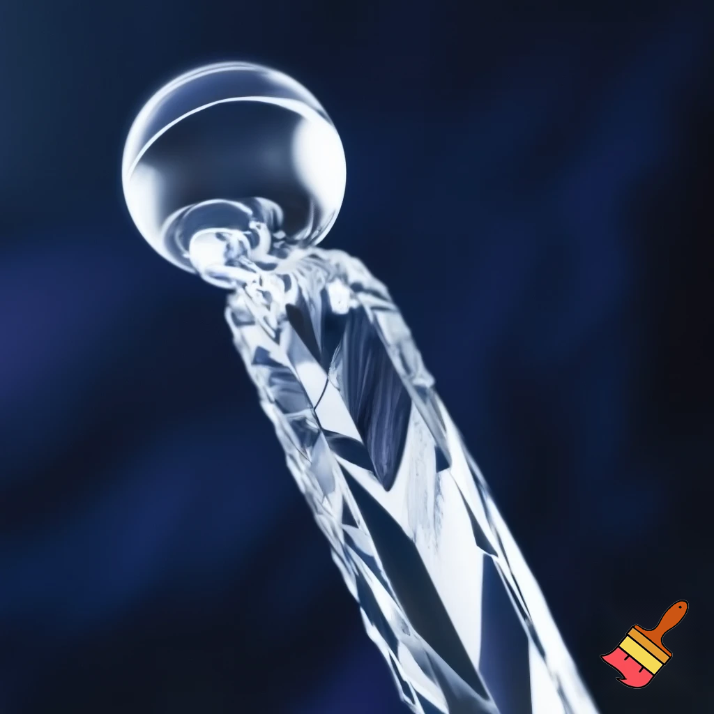 Stick crystal ball walking stick magic walking stick