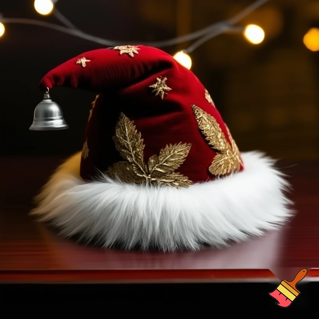 Christmas wizard hat