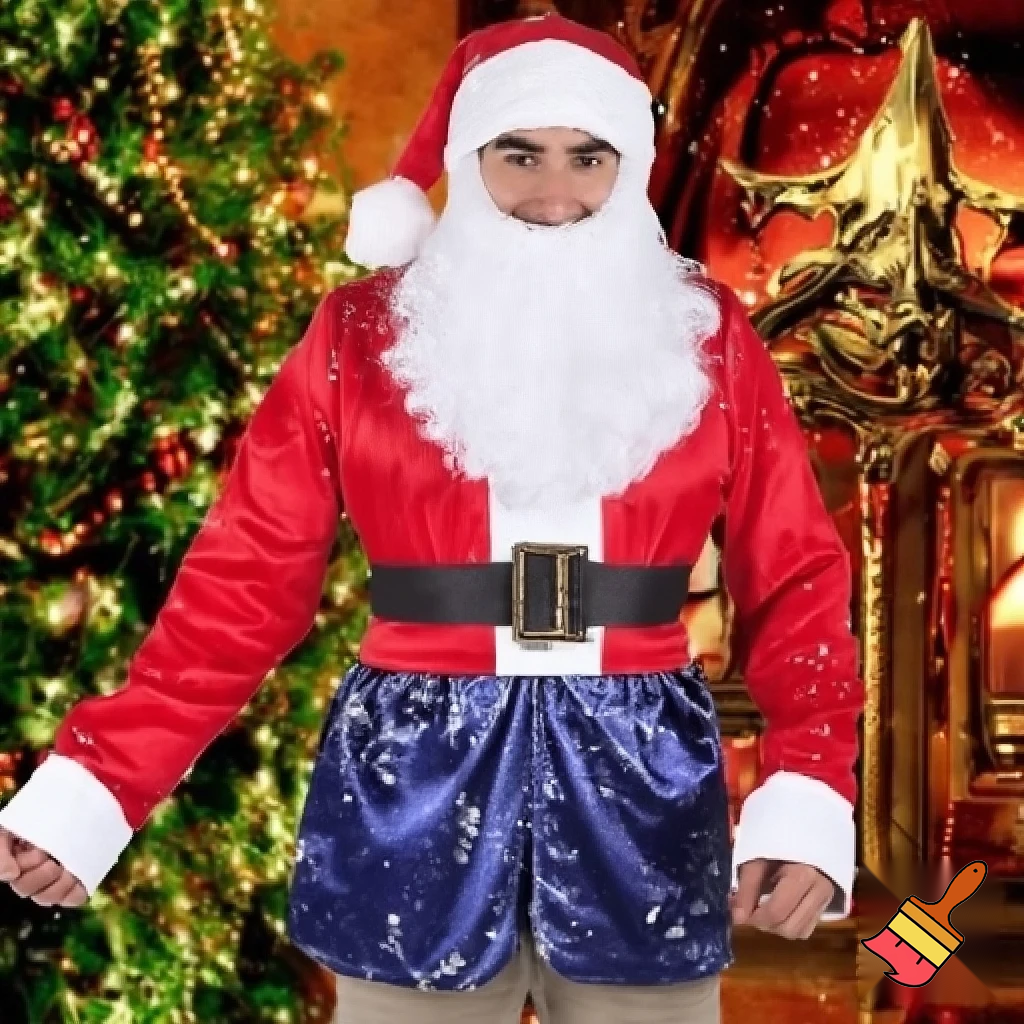 A wizard jacket Christmas jacket Santa Claus wizard