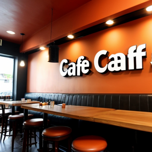 wall of cafe and restraunt