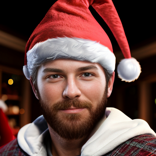 A wizard Christmas hat