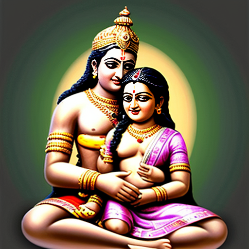 baby krishna in yashoda's lap