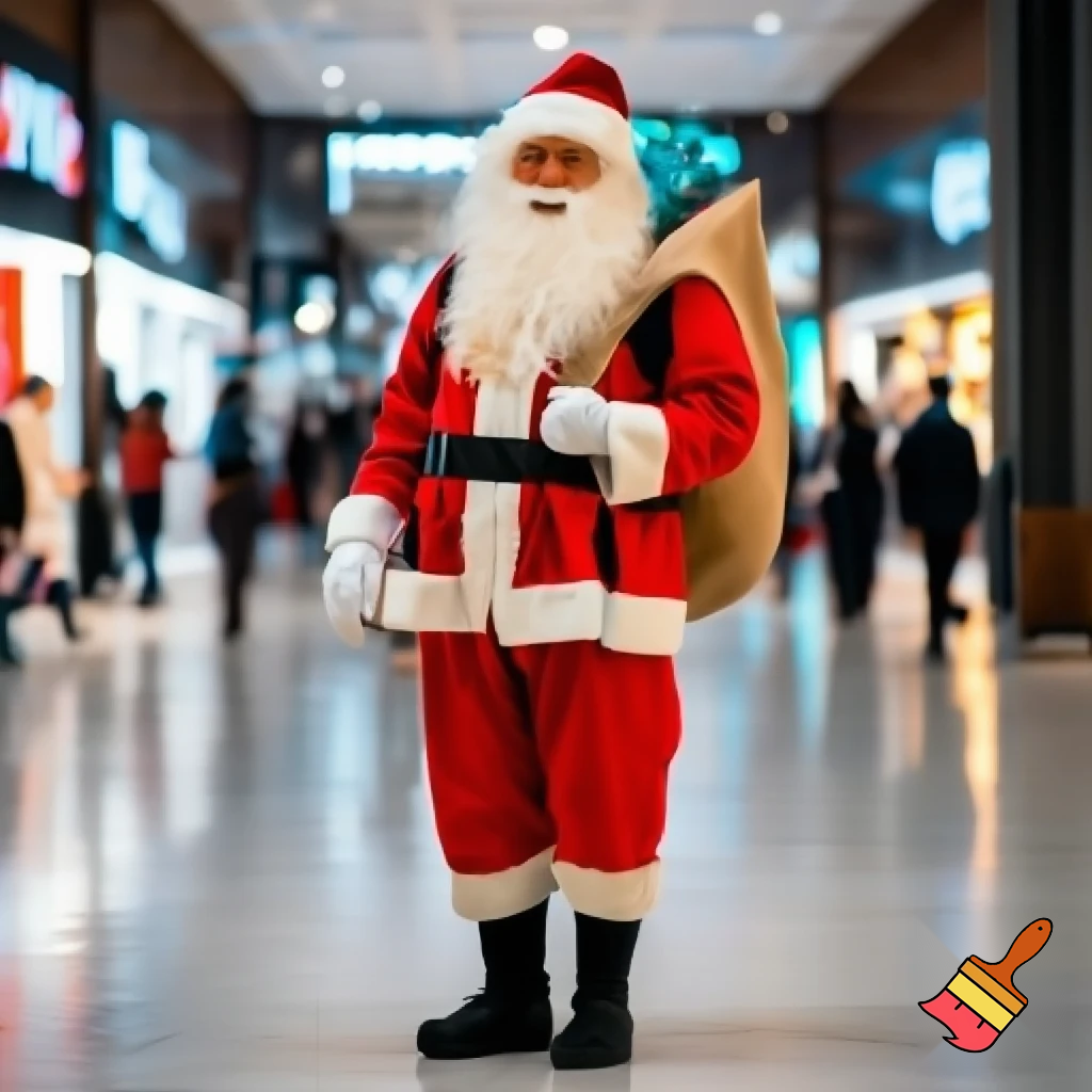 Santa Claus at Cranbourne shopping Centre