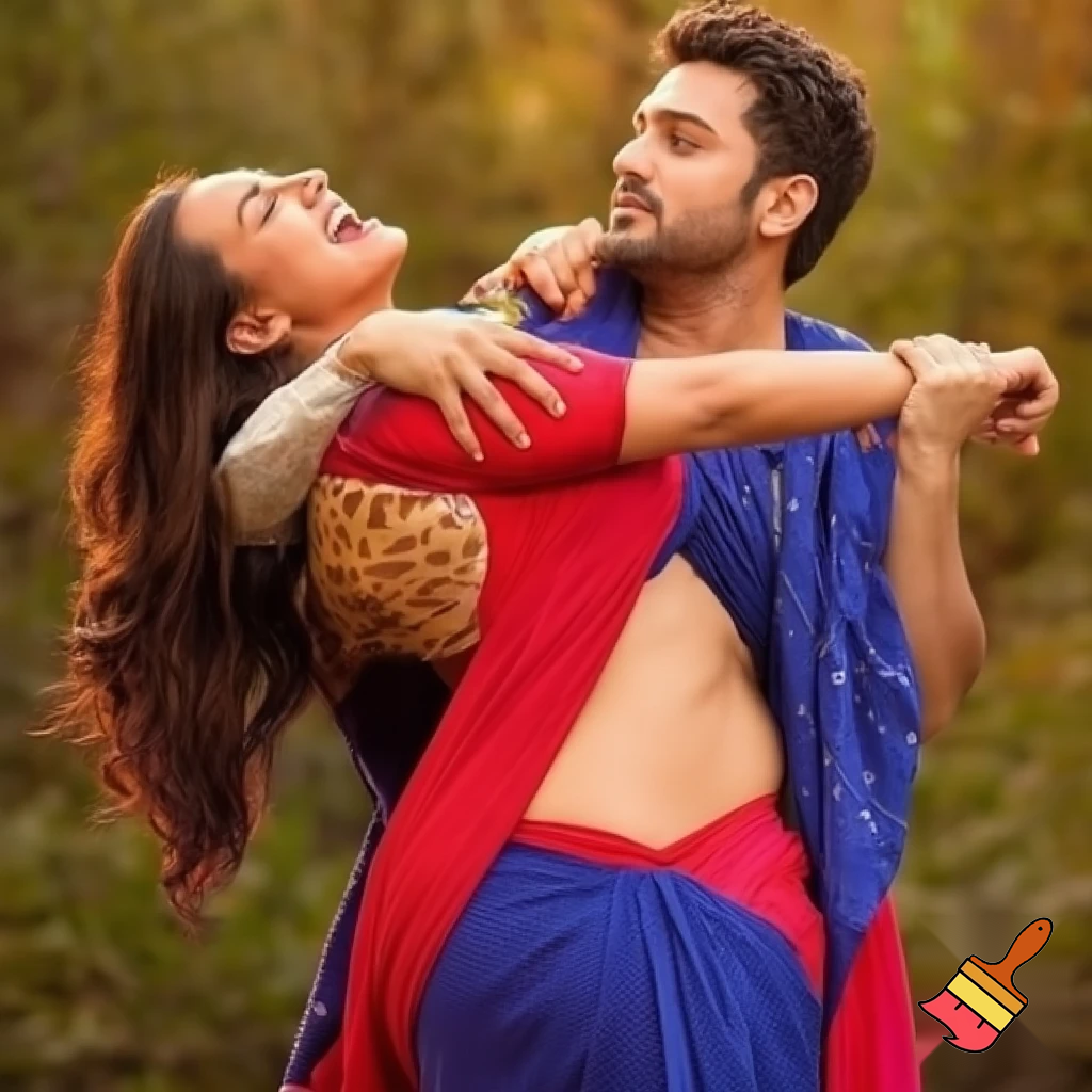 Dominant Sonakshi sinha in saree sadisticly rapes her husband by overpowering him for fantasy sex pleasure, by grabbing in his house. she thrusts force on him to create maximum pain as she pinned him. His strength is of no match to her powerful hold and he couldn't free himself from her hold. Her beauty is soo seductive to him but he has no energy left to challenge her and she completely obliterates him. He yields to her dominance by submission. Reveal her toned back, body, strong buttocks and boobs in saree but he sweat as a result of tiring fight where she easily wrestled him to submission and raped him to make him feel the pain. Make it realistic and believable, where she raped him to make submissive for life. She punishes him relentlessly as she exposed her strength, figure,and emotions, no one there to help him as he pleads for mercy. She kills him after sex. 