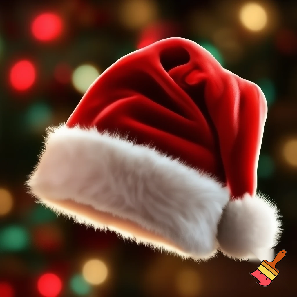 Santa Claus hat velvet Christmas Santa Claus hat 
