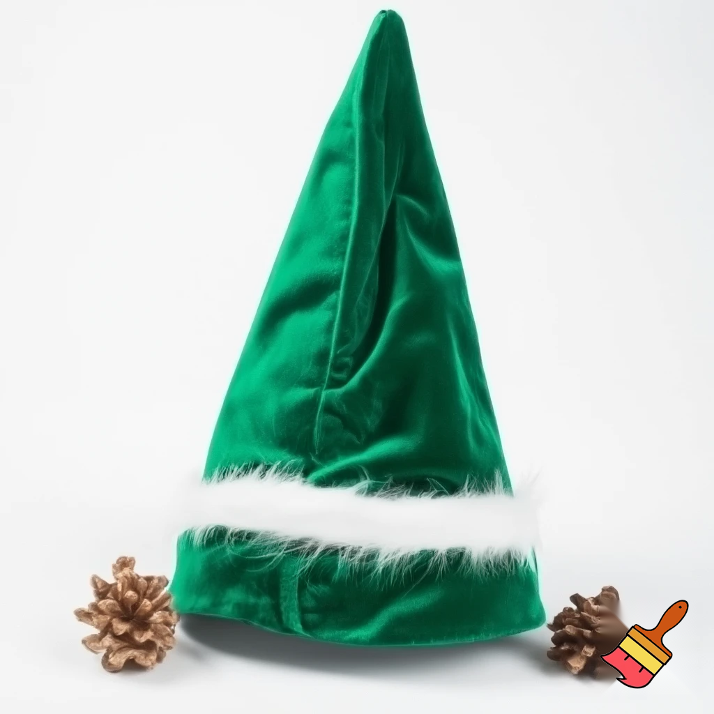 Christmas wizard hat Santa Claus hat velvet