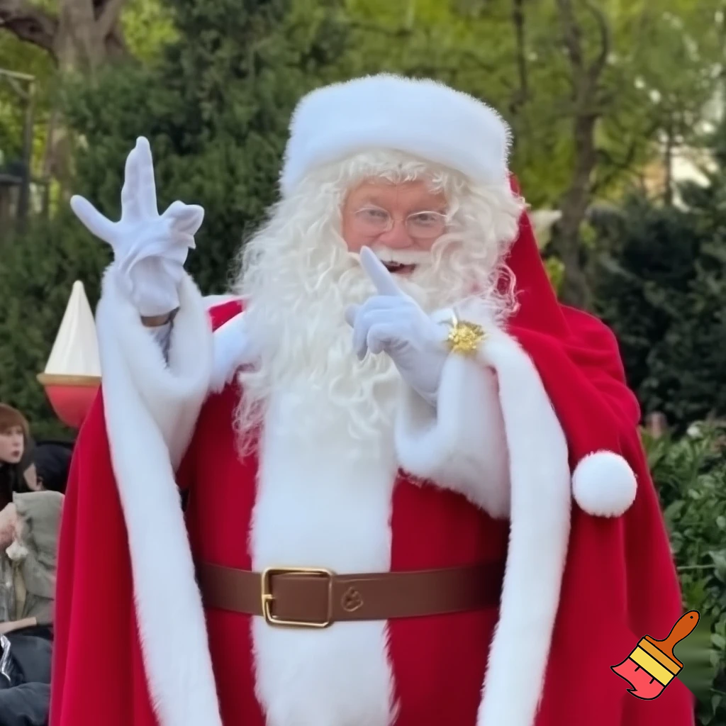 Santa Claus Pennwell Disney🇫🇷 wizard Santa Claus Santa Claus real person Disneyland Paris Santa Claus in Paris the wizard