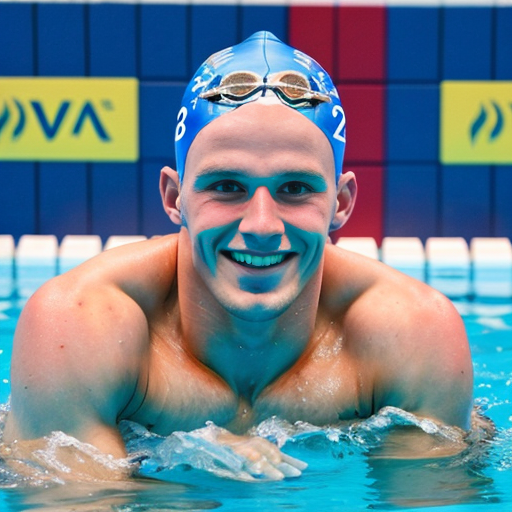 Slovak paraolympic paraswimmer Zaťko Andrej it's man 