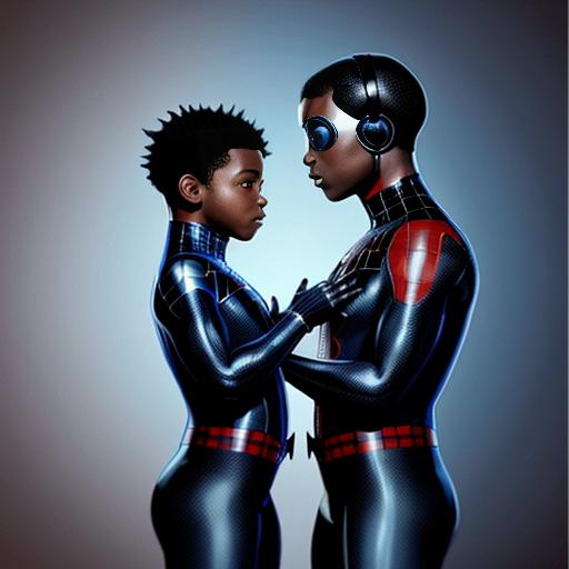 Miles morales and Invisible woman
baby boy  a ai photo