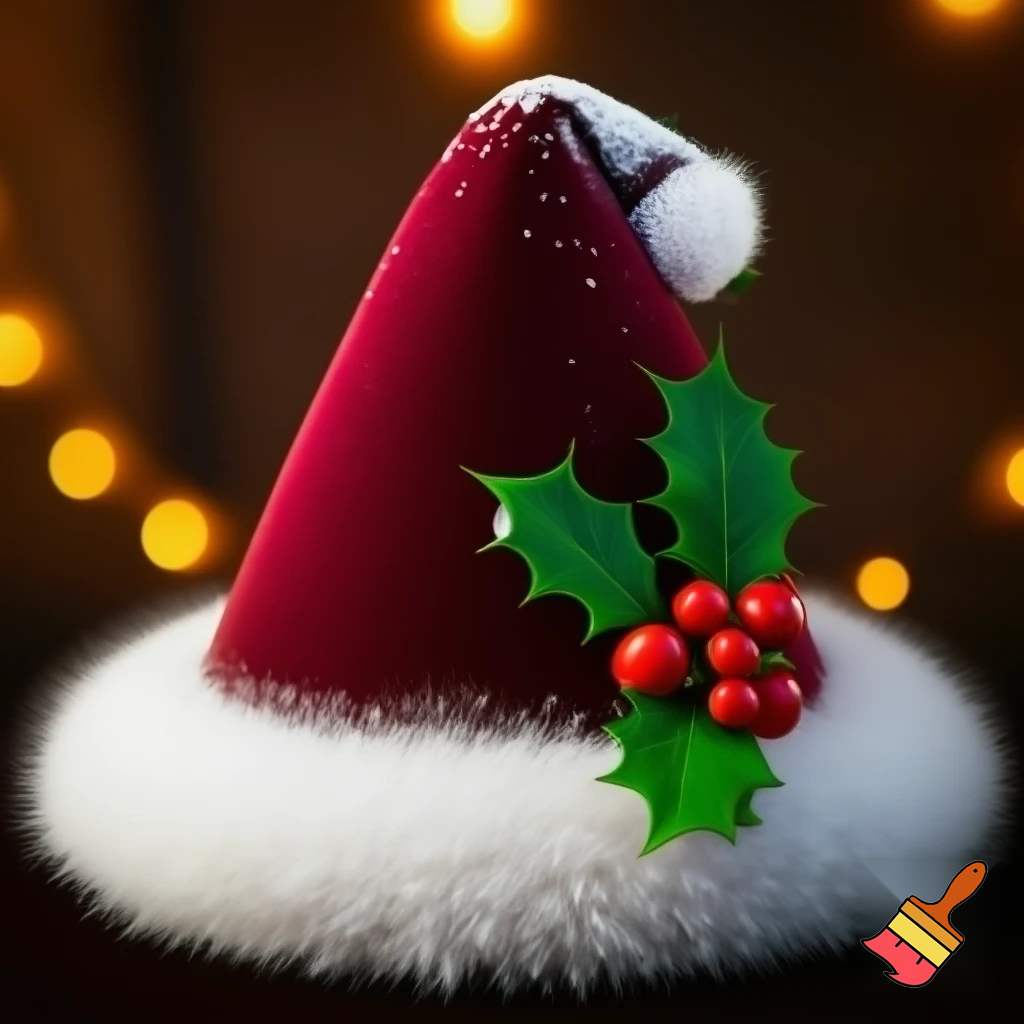 Christmas wizard hat