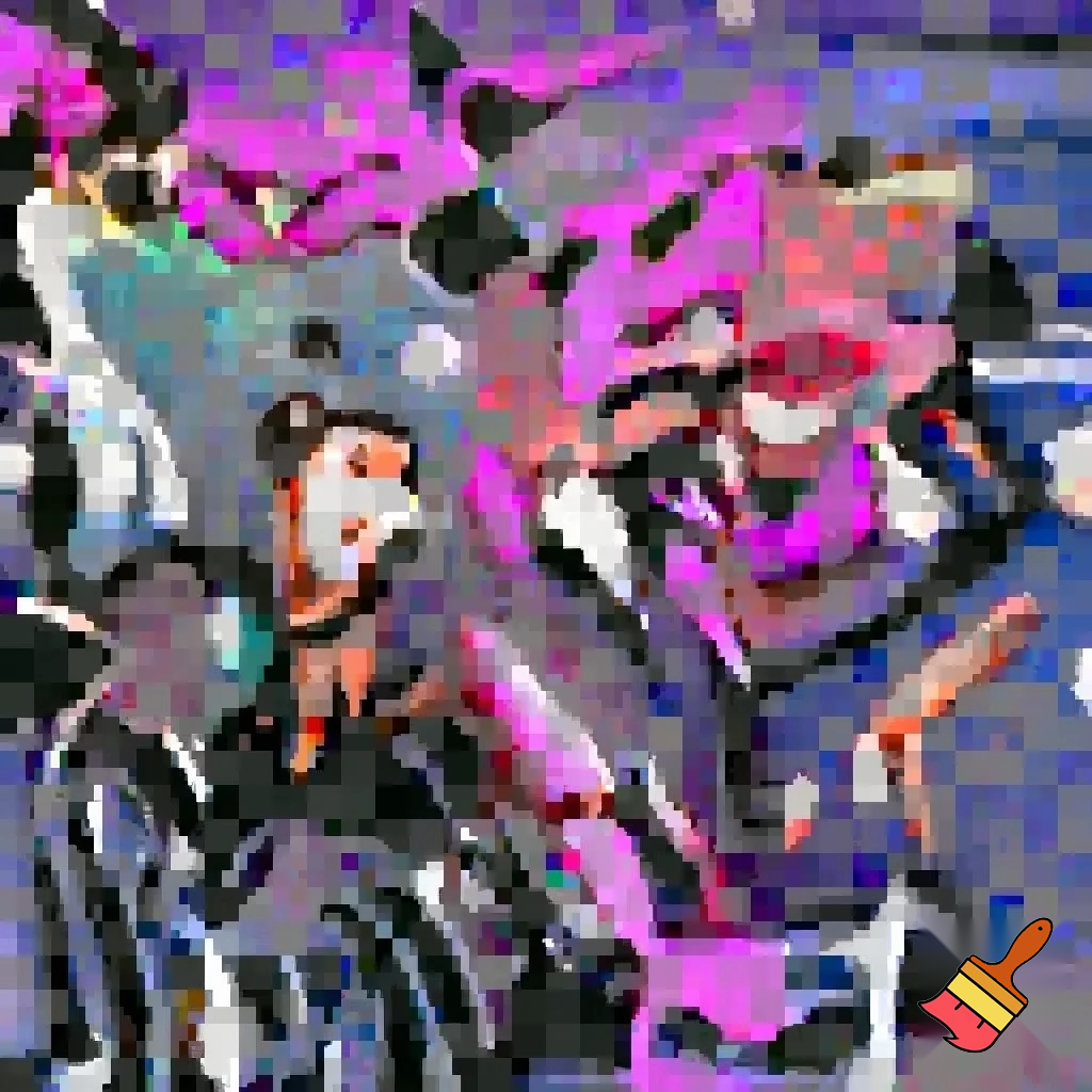 K pop demand hunter poster *Rumi* – the leader and main vocalist. She’s half‑demon, half‑human, with a sleek, confident vibe. In the film she’s shown with long, dark hair, a sharp look, and often wears a mix of stage outfits that highlight her sword‑wearing, warrior side¹.

*Mira* – the visual and main dancer. She sports waist‑length hot‑pink hair in twin‑tails, round gold‑framed glasses, and a bold, rebellious style: black crop‑top with wave graphics, a yellow denim skirt, ripped magenta stockings and thigh‑high boots² ³.

*Zoey* – the maknae, main rapper and lyricist. She’s the shortest, with black hair that has dark‑purple highlights, twin‑braided buns, and a playful, colorful wardrobe – think bright yellow hoodies, teal halter tops, and chunky sneakers⁴ ¹.

Hope that gives you a clear picture of the trio! Any other details you’re curious about – maybe their personalities or signature weapons?Rumi’s hair is a *single, super‑long braid* that hangs all the way down to her calves. The braid is a vivid *purple‑crystal shade* – think of a glossy eggplant drizzled with a splash of berry coulis – and it’s styled into a thick “dragon‑tail” braid that gives off that fantasy‑idol vibe. The official name for the colour/style is *“Classic Purple Mix”* (sometimes called the *Dragon Tail braid*)¹ ².

Jobbie (the mischievous side‑kick) sports a *short, fluffy bob* that’s also drenched in the same all‑over purple. It’s a *soft, pastel‑purple hue* that looks like a cloud of lavender mousse, giving him a playful, candy‑floss aura. The look is often referred to as *“Velvet Violet”* in the fan‑made wig guides².

Hope that paints a tasty picture! Got any other character details you’d love to hear about?