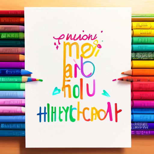 Make a simple abstract crayon style drawing with the words The End layered in front
