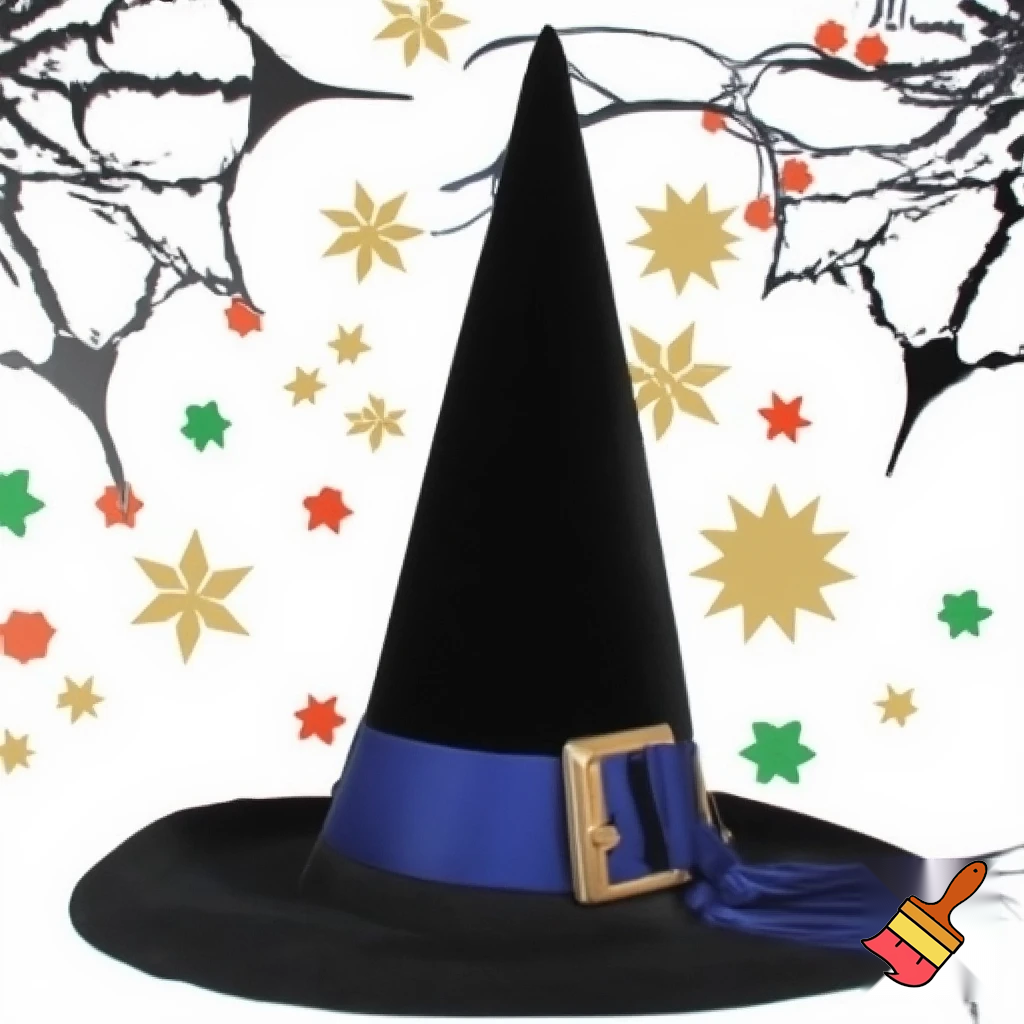 Wizard Christmas hat, wizard Christmas hat, Santa Claus hat velvet fabric