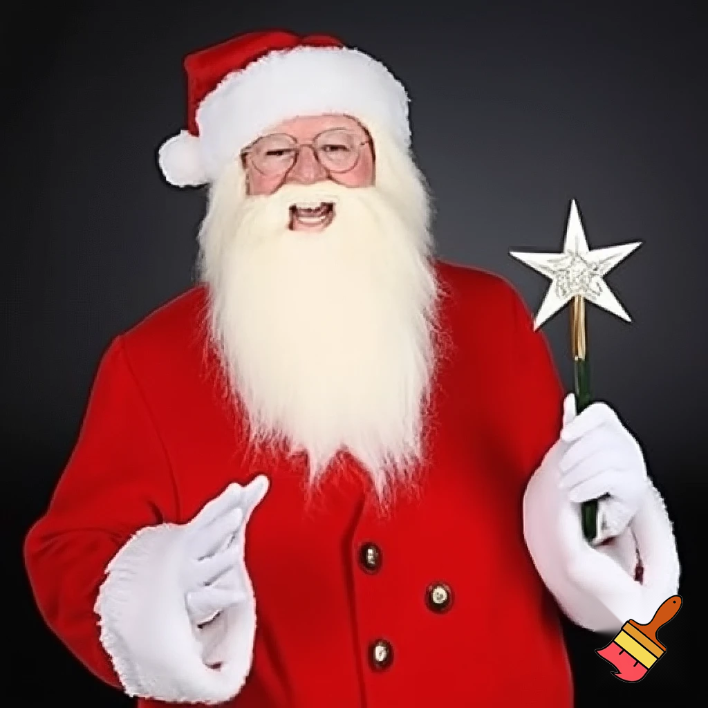 Santa Claus Pennwell Disney🇫🇷 wizard Santa Claus Santa Claus real person Disneyland Paris Santa Claus in Paris the wizard💫🏰 a wizard hat Magic Star wand