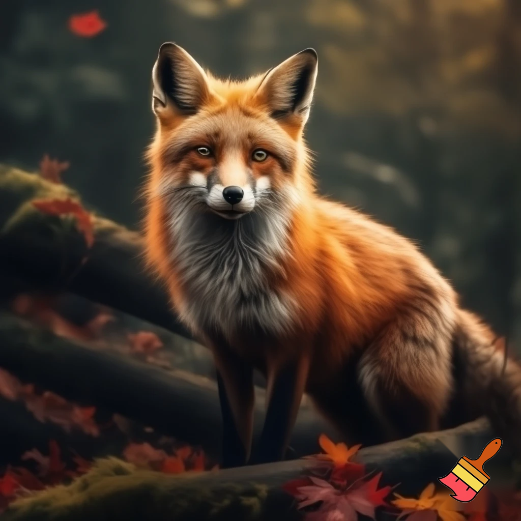 a fox
