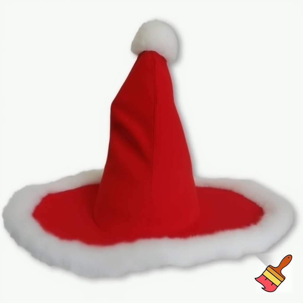 Santa Claus wizard hat📿 bendy wire hat