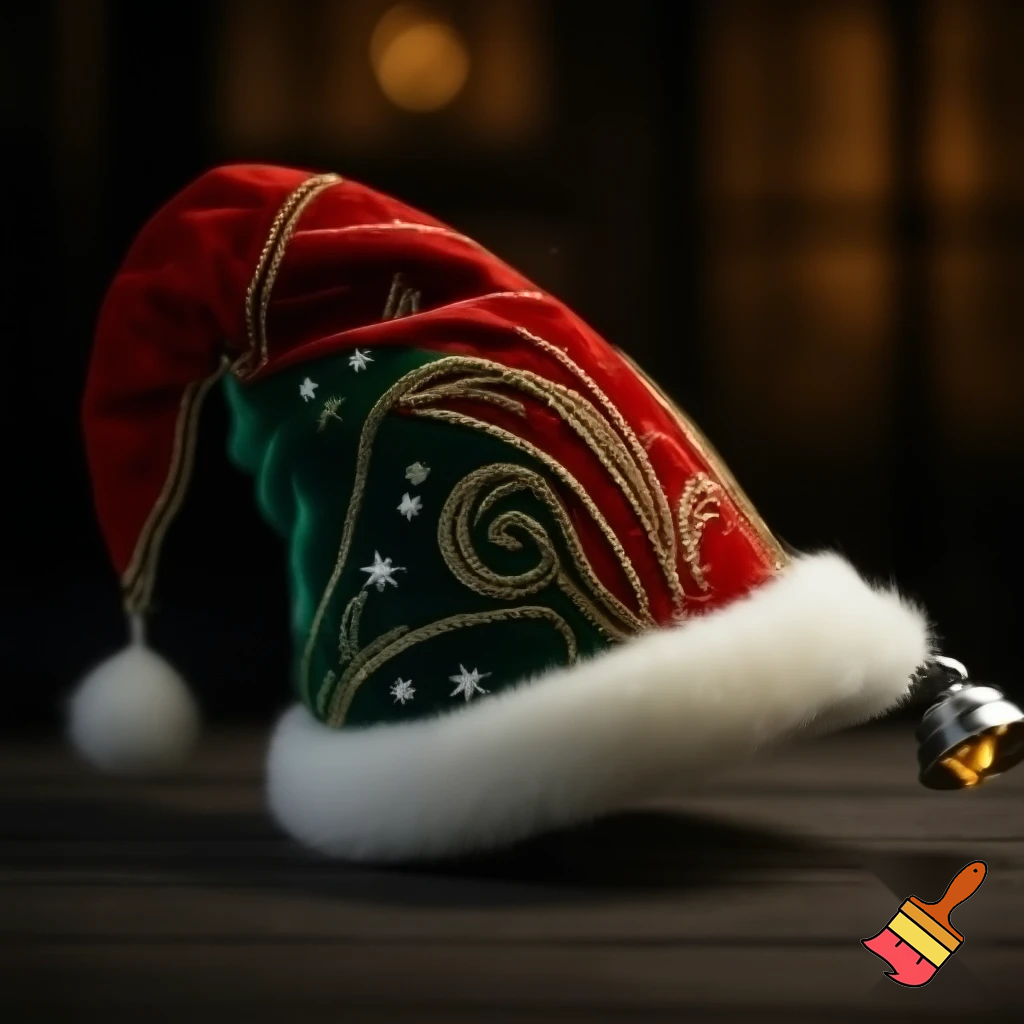 Christmas wizard hat