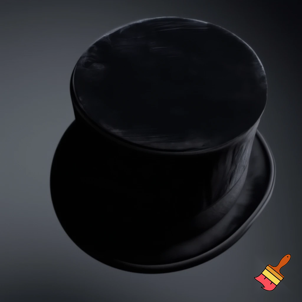 A magic hat velvet black black velvet and fabric