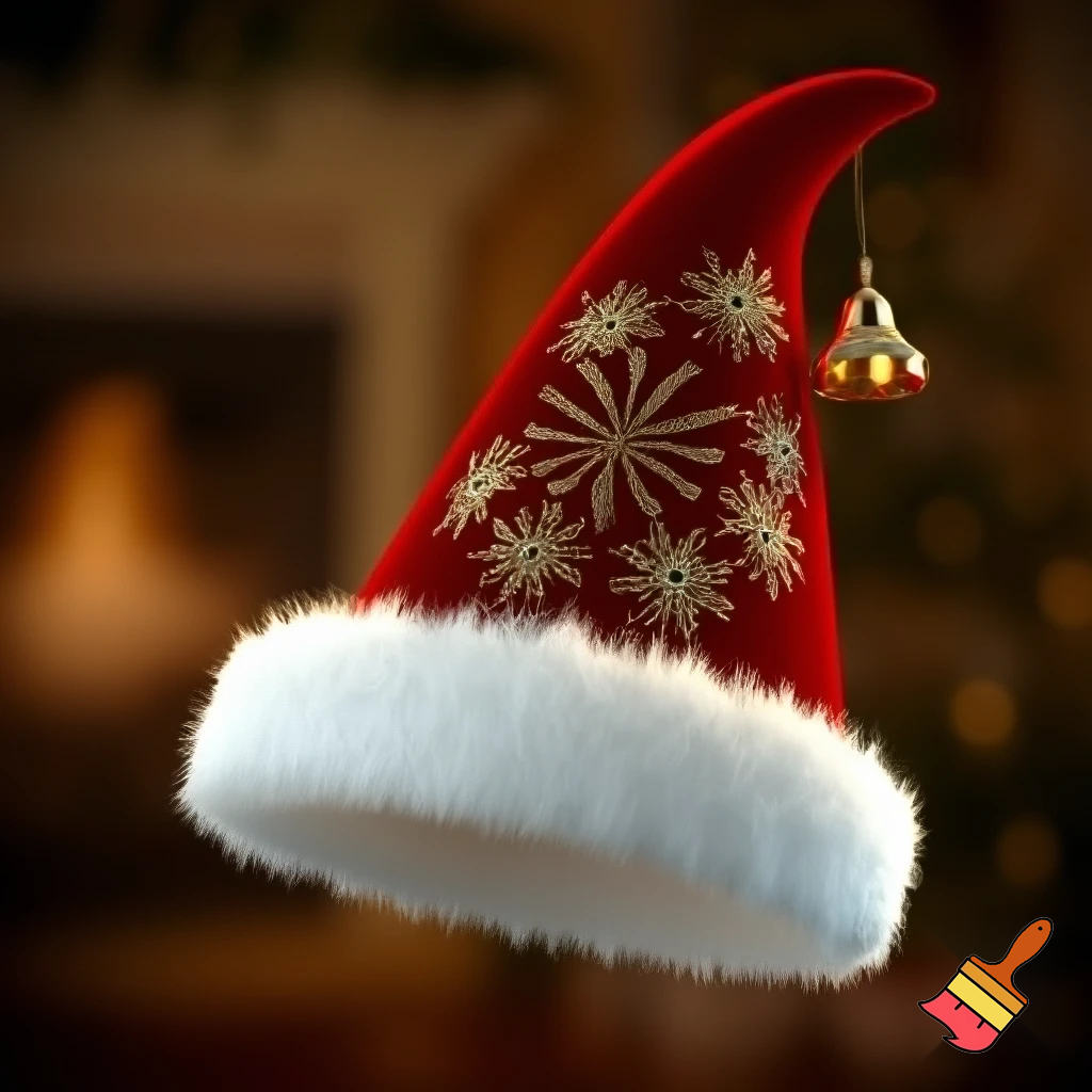 Christmas wizard hat