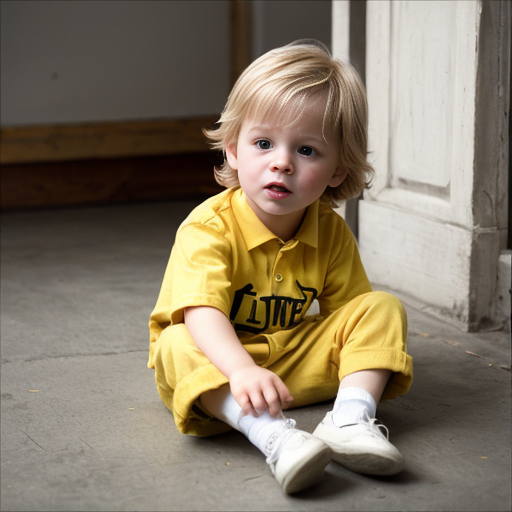 yellow little boy 