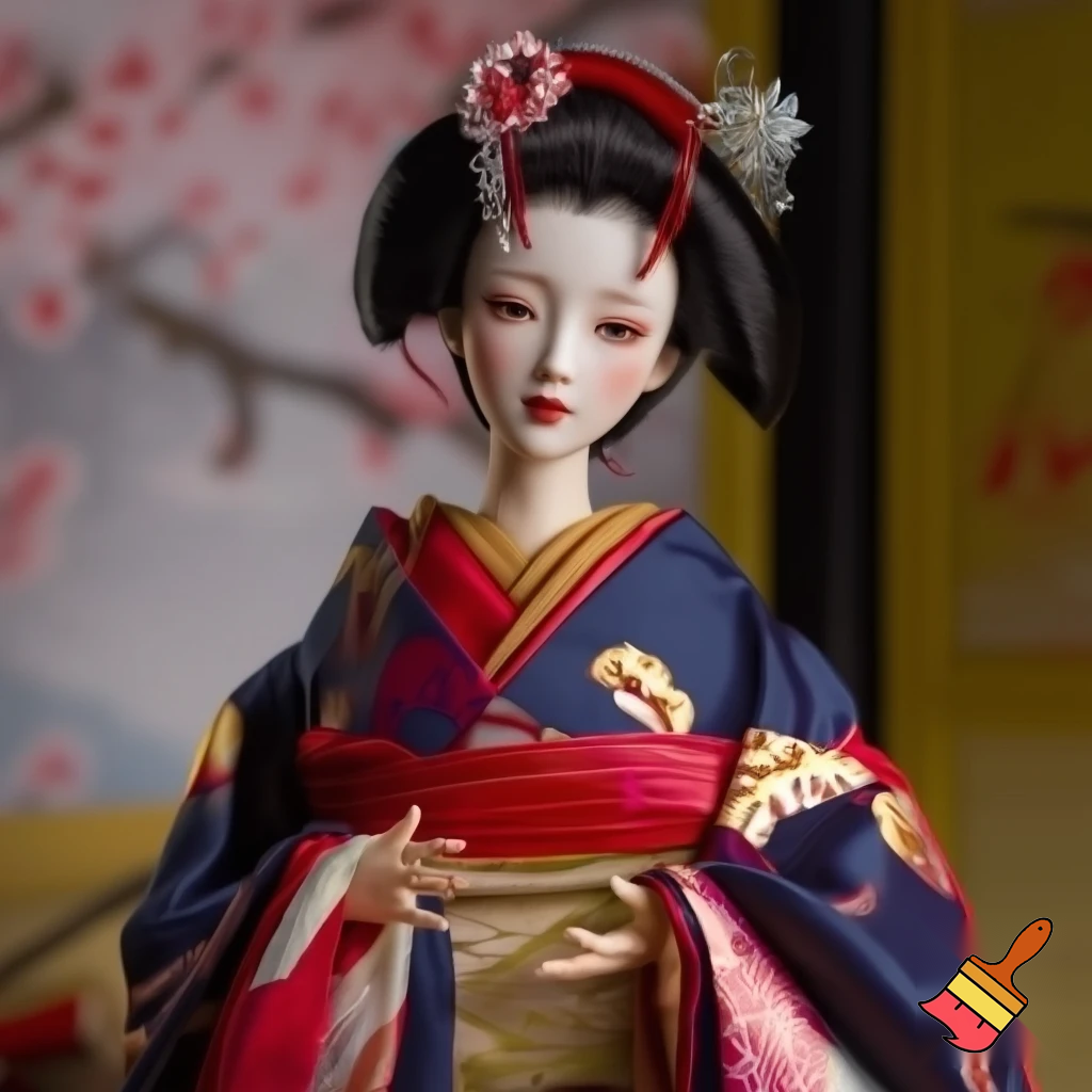 Geisha doll