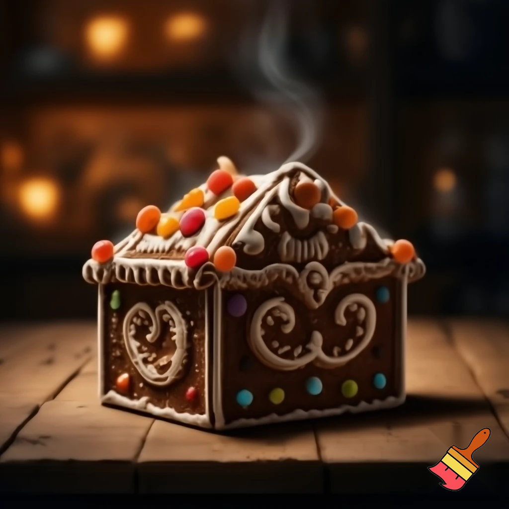  Gingerbread magic box