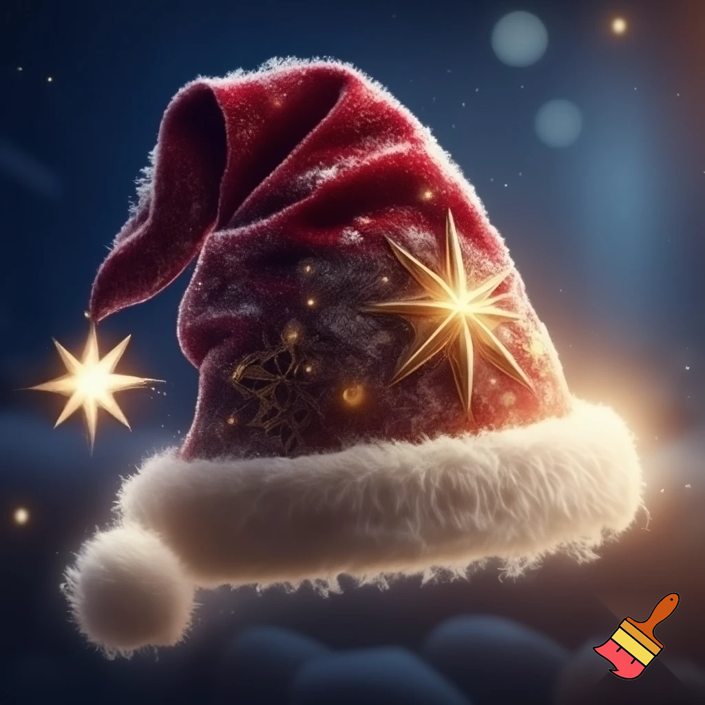  Christmas wizard hat Santa Claus hat