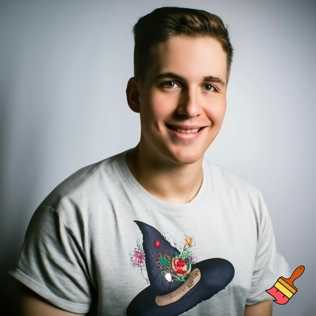 Christmas wizard hat a T-shirt magic T-shirt a big one Bailey Tully’s Bailey told his name