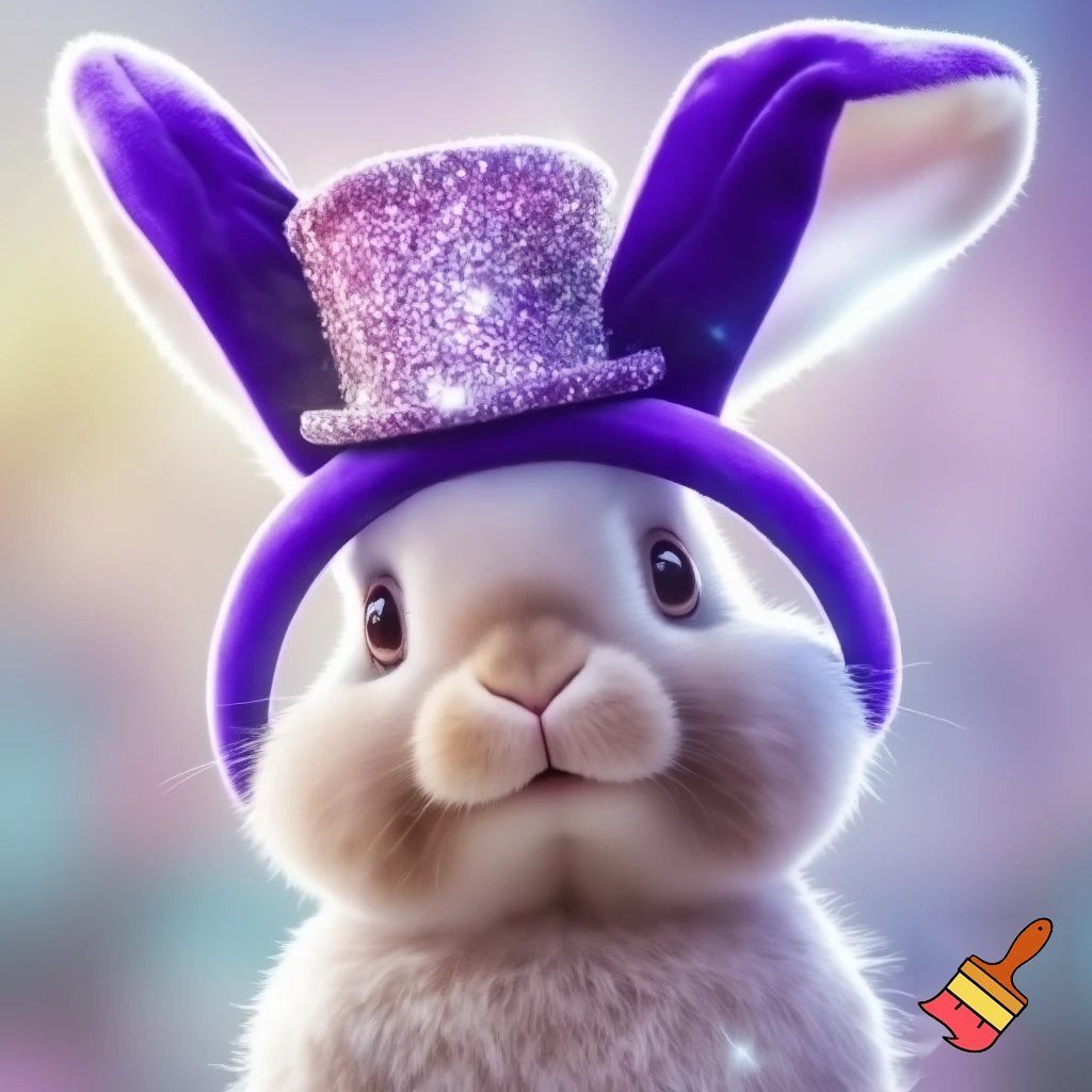 Easter bunny headband velvet Easter bunny, bunny ears, purple and white bunny velvet headband Easter bunny ear top hat ear headband glitter top hat velvet Disneyland top hat