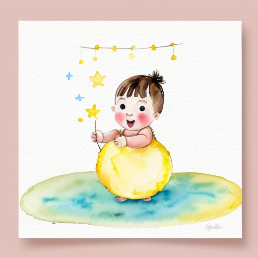 Vertical toddler learning visual, very large bold rounded number 1 centered, bright red background, soft floating yellow stars and small dots in background, gentle glow, flat cartoon style, child-friendly, clean minimal design, no objects, no text, no shadows, high contrast