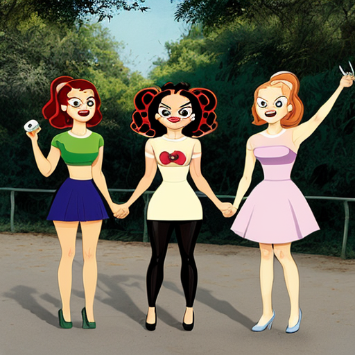 Powerpuff Girls (The Powerpuff Girls), Elephant, Zoo