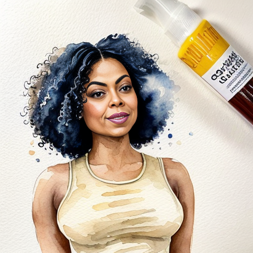 Taraji P. Henson as an FBI one beige fur jacket and yellow beige tank top red and yellow dots and blue jeans with long curly thick hair 20th Century Fox spray sprinkling water TNT stone smoker *punch*



