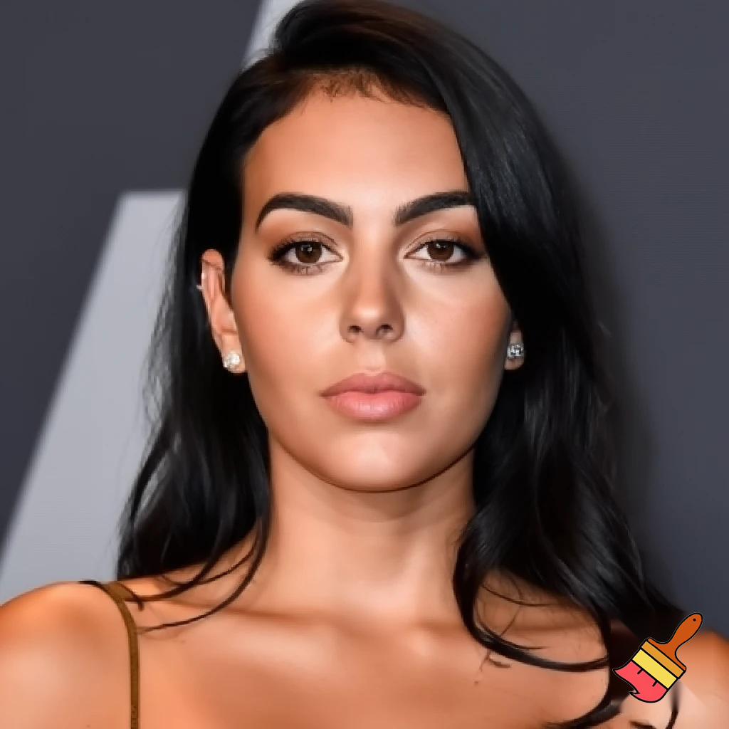 
georgina rodriguez with her bare chest