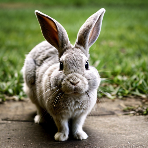 a rabbit with three ears