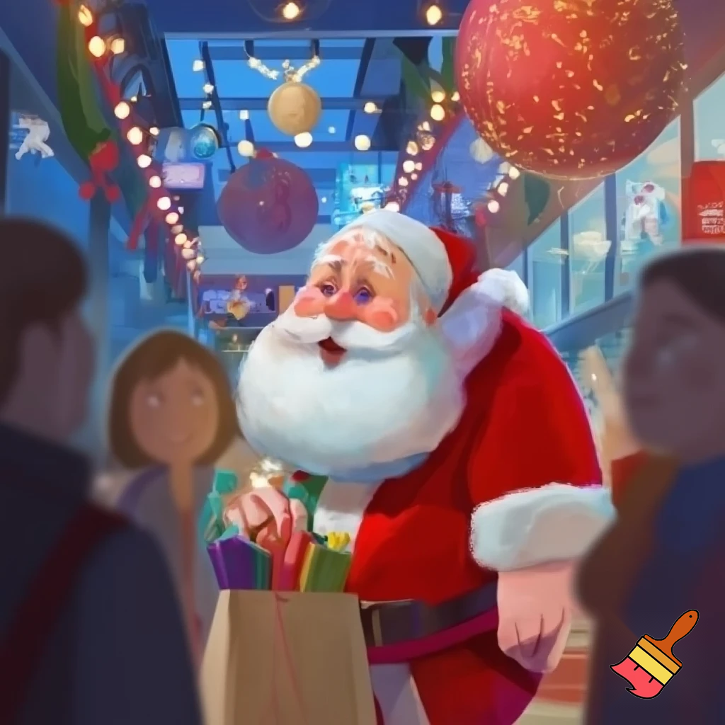 Santa Claus shopping Centre Karingal hub