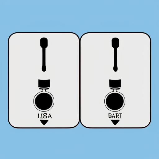 The simpsons Lisa pedal cover pump hand and Bart pedal cover pump hand