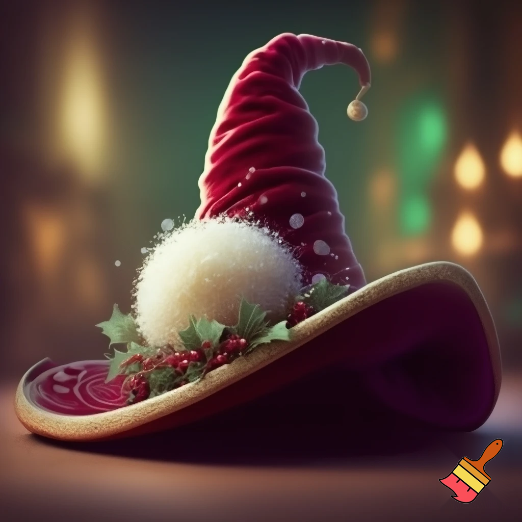  Christmas wizard hat 