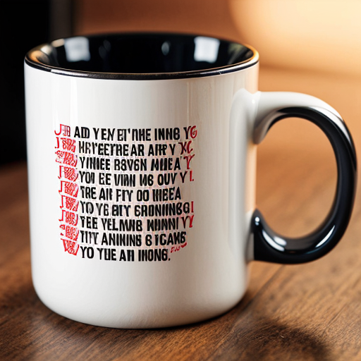 A mug with the words "listening to U2 turns you In to a mong"