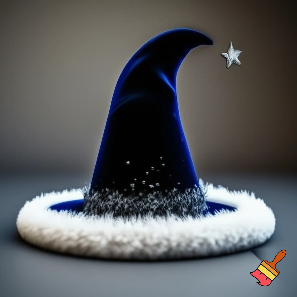 A wizard Christmas hat