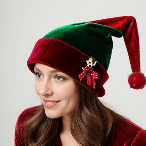 Christmas hat velvet
