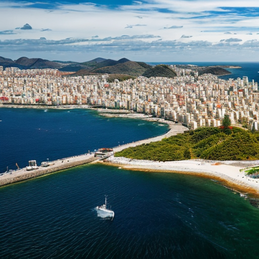 Turkish Island Republic of South America in 2026 
with buildings in the Turkish dub beside Uruguay and Argentina