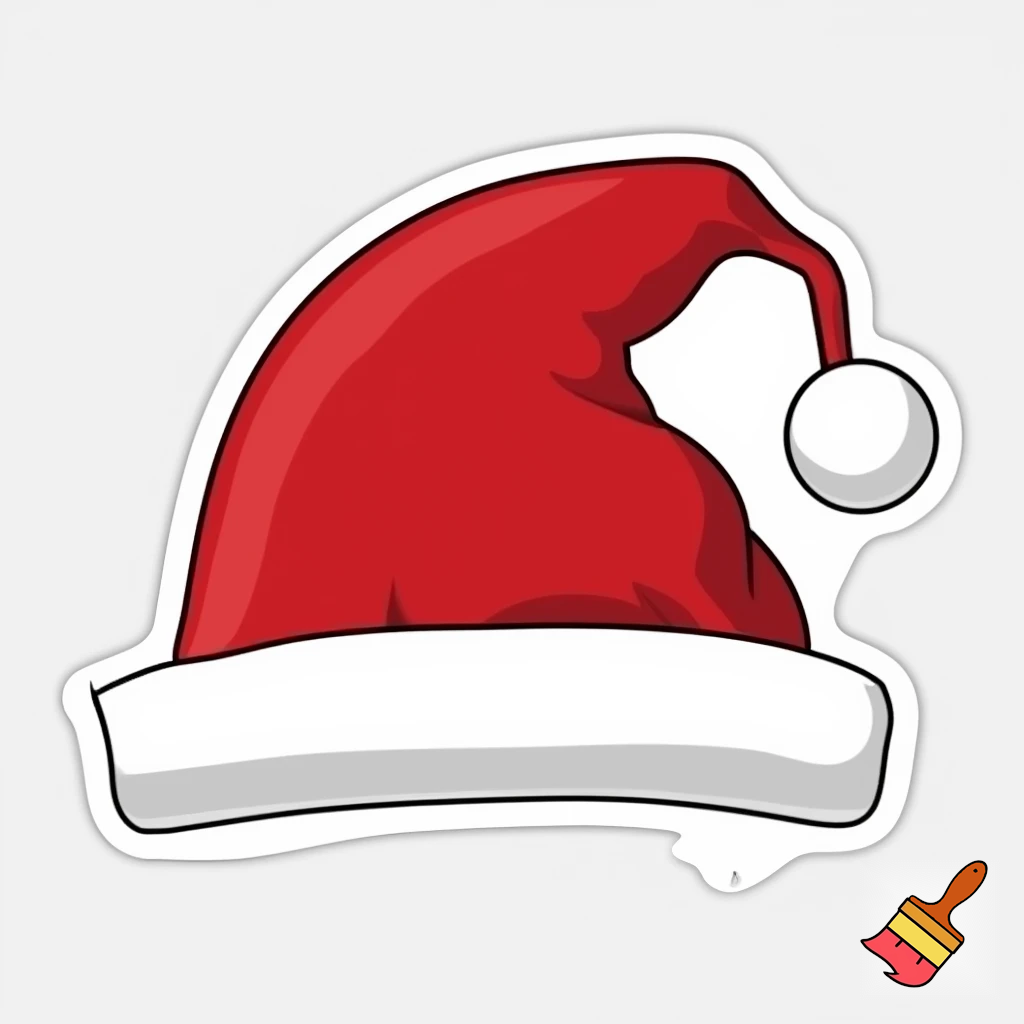 Christmas wizard hat red Santa Claus hacked